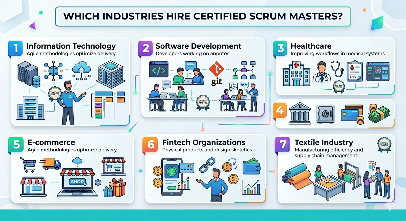 Which Industries Hire Certified Scrum Masters? Which Industries Hire Certified Scrum Masters?