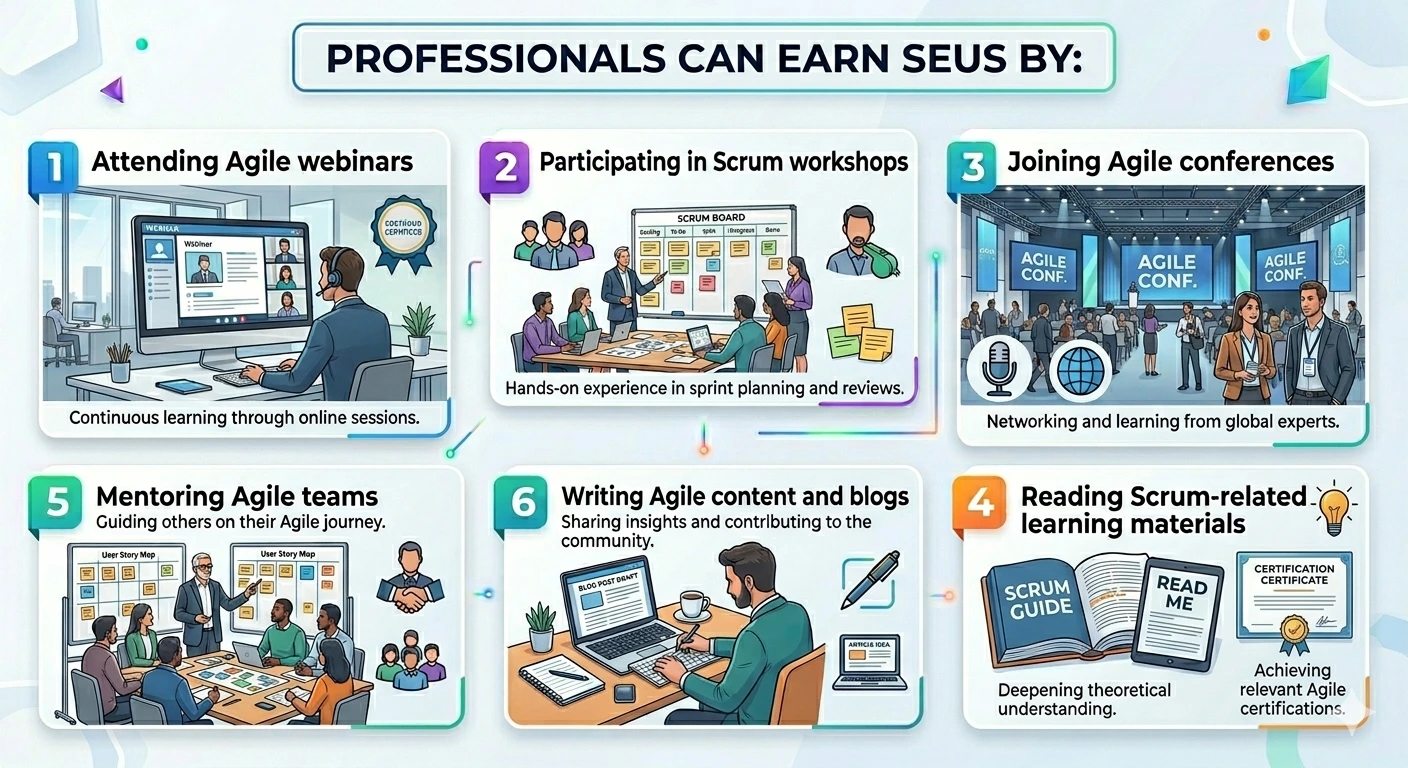 Professionals can earn SEUs by